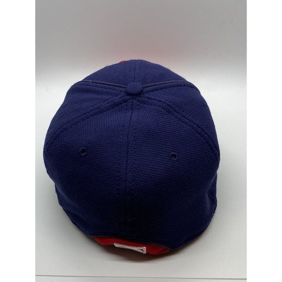 Cleveland Indians Blue Red C Cap Hat Flex L-XL Fitted New Era 3930 Large-XLarge - Picture 11 of 15